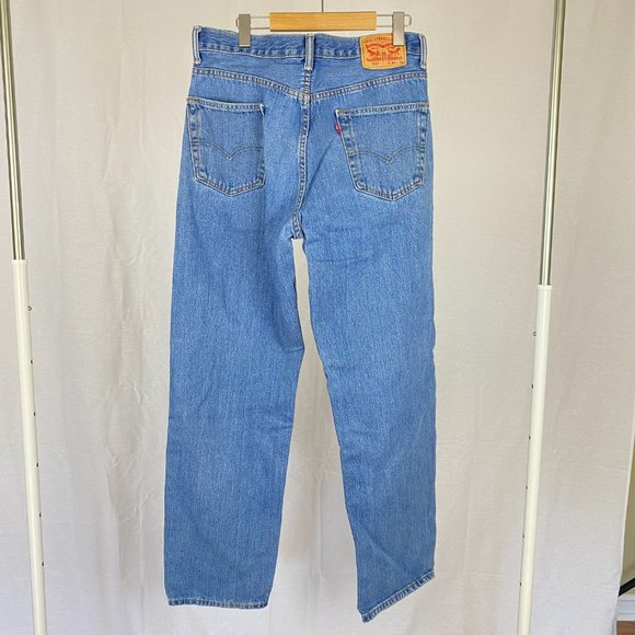 Levi's Men's 550 '92 Mid Rise Relaxed Fit Cotton Denim Jeans - Picture 2 of 16